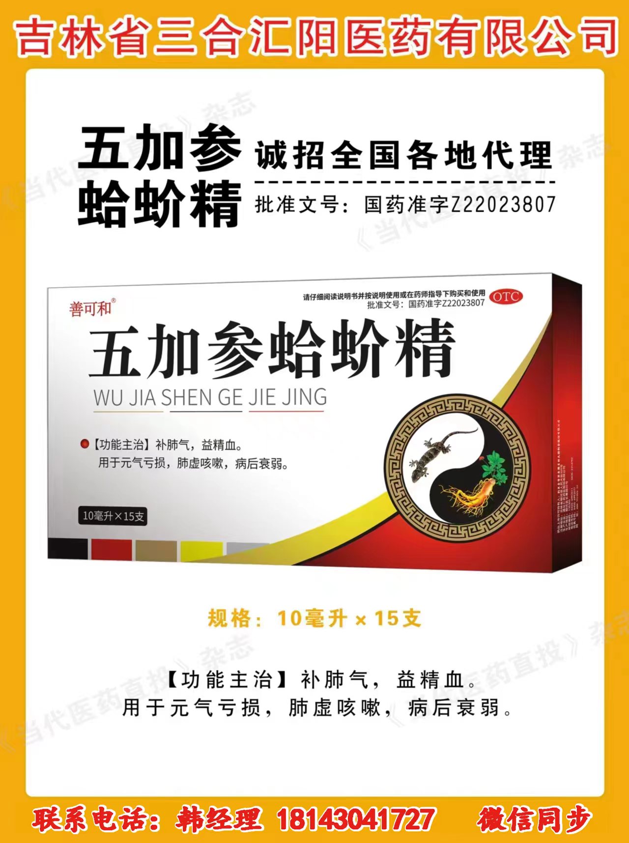 五加參蛤蛤精