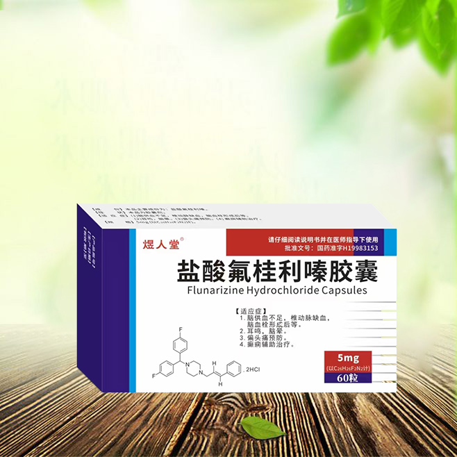 鹽酸氟桂利嗪膠囊