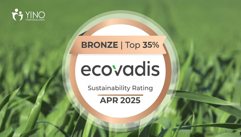 YINO awarded EcoVadis Bronze Certification YINO awarded EcoVadis Bronze Certification